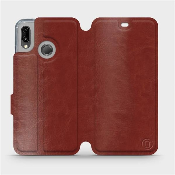 Hülle für Huawei P20 Lite - Farbe Brown&Orange