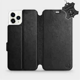Hülle für Apple iPhone 11 Pro Max - Farbe Black Leather