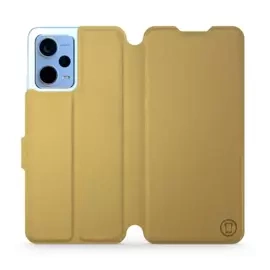 Hülle für Xiaomi Redmi Note 12 5G - Farbe Gold&Orange