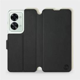Hülle für OnePlus Nord 2T 5G - Farbe Schwarz mit Platin