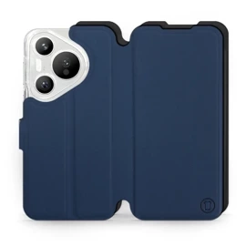 Hülle für Huawei Pura 70 - Farbe Marine mit Schwarz