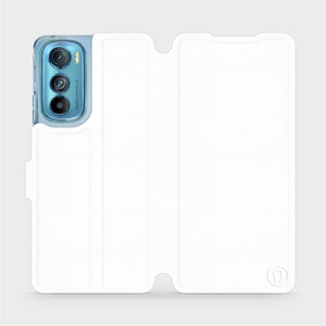 Hülle für Motorola Edge 30 5G - Farbe White&Orange