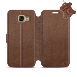 Hülle für Samsung Galaxy A3 2016 - Farbe Brown Leather