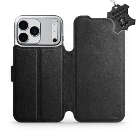 Hülle für Apple iPhone 17 Pro Max - Farbe Black Leather