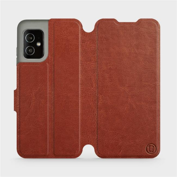 Hülle für Asus Zenfone 8 - Farbe Brown&Gray