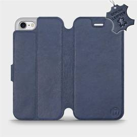 Hülle für Apple iPhone SE 2022 - Farbe Blue Leather