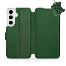Hülle für Samsung Galaxy S24 Plus - Farbe Green Leather