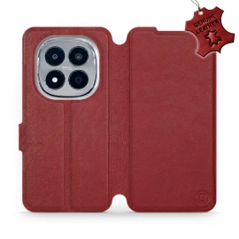 Hülle für Xiaomi Redmi Note 15 Pro 5G - Farbe Dark Red Leather