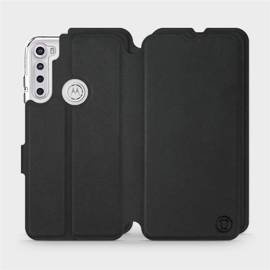 Hülle für Motorola One Fusion Plus - Farbe Schwarz mit Schwarz