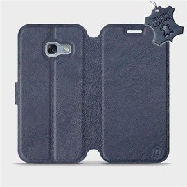 Hülle für Samsung Galaxy A3 2017 - Farbe Blue Leather