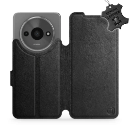 Hülle für Xiaomi Redmi A3 - Farbe Black Leather