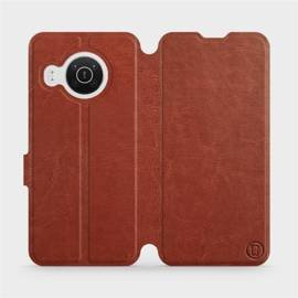 Hülle für Nokia X10 - Farbe Brown&Gray