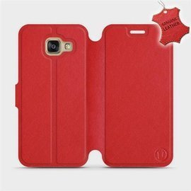 Hülle für Samsung Galaxy A3 2016 - Farbe Red Leather