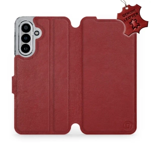Hülle für Samsung Galaxy A17 5G - Farbe Dark Red Leather