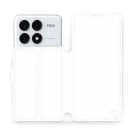 Hülle für Xiaomi POCO F6 Pro - Farbe White&Orange