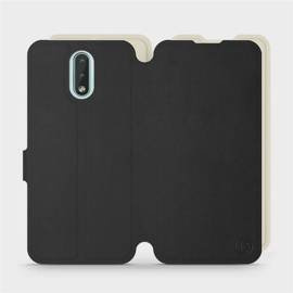 Hülle für Nokia 2.3 - Farbe Schwarz mit Platin