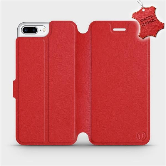 Hülle für Apple iPhone 7 Plus - Farbe Red Leather