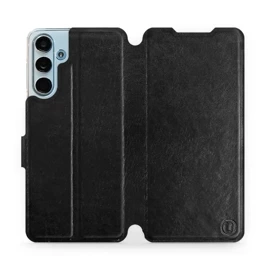 Hülle für Samsung Galaxy M55 5G - Farbe Black&Orange