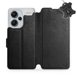 Hülle für Xiaomi Redmi Note 13 PRO Plus - Farbe Black Leather