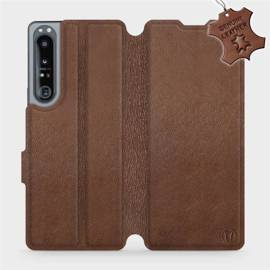 Hülle für Sony Xperia 1 IV - Farbe Brown Leather