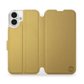 Hülle für Apple iPhone 16 Plus - Farbe Gold&Gray