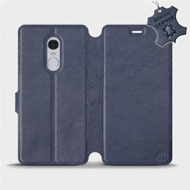 Hülle für Xiaomi Redmi Note 4X - Farbe Blue Leather
