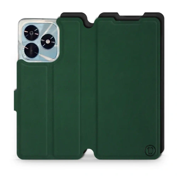 Hülle für Huawei Honor X5c Plus - Farbe Grün mit Schwarz