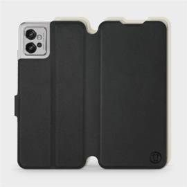 Hülle für Motorola Moto G32 - Farbe Schwarz mit Platin