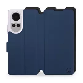 Hülle für OPPO Reno 10 Pro 5G - Farbe Marine mit Schwarz