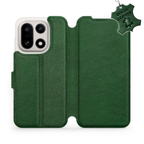 Hülle für OnePlus 15 - Farbe Green Leather