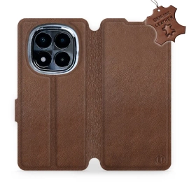 Hülle für Xiaomi POCO X7 - Farbe Brown Leather