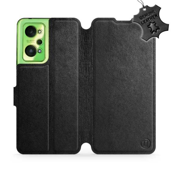 Hülle für Realme GT Neo 2 - Farbe Black Leather