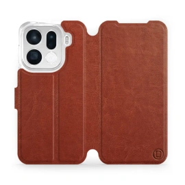 Hülle für OPPO Find X9 pro - Farbe Brown&Gray