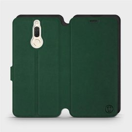 Hülle für Huawei Mate 10 Lite - Farbe Grün mit Schwarz