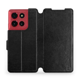 Hülle für Motorola Moto G86 Power 5G - Farbe Black&Orange