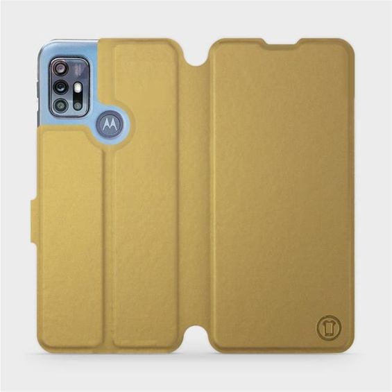Hülle für Motorola Moto G20 - Farbe Gold&Gray