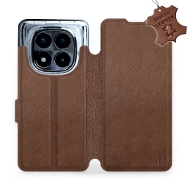 Hülle für Xiaomi Redmi Note 14 Pro 5G - Farbe Brown Leather