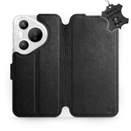 Hülle für Huawei Pura 70 - Farbe Black Leather