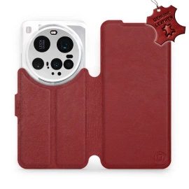 Hülle für Xiaomi 15 Ultra - Farbe Dark Red Leather