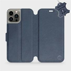Hülle für Apple iPhone 13 Pro - Farbe Blue Leather