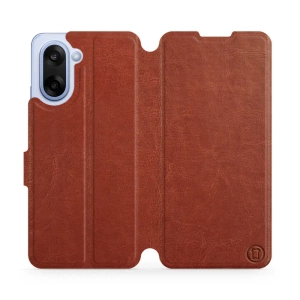 Hülle für OnePlus Nord CE5 - Farbe Brown&Orange