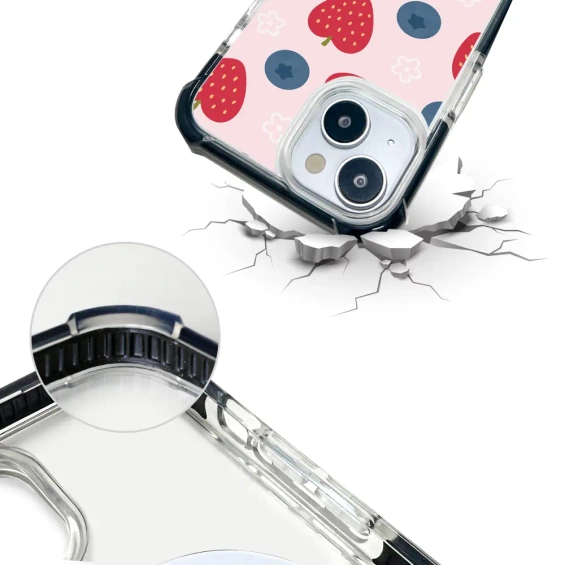 Hülle MagSafe Elite Bumper für Apple iPhone 8 - Farbe DP84D