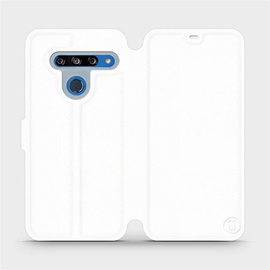 Hülle für LG G8s ThinQ - Farbe White&Gray