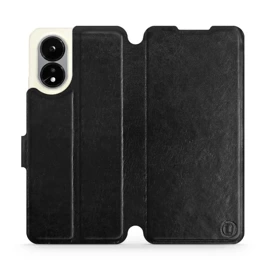 Hülle für OPPO A38 - Farbe Black&Orange