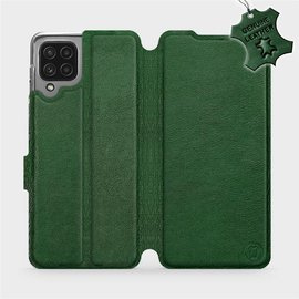 Hülle für Samsung Galaxy A22 4G - Farbe Green Leather
