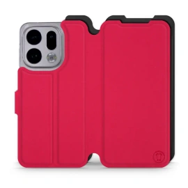 Hülle für OPPO Find X9 - Farbe Rot mit Platin