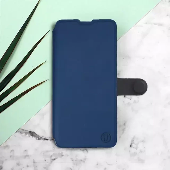 Hülle für Xiaomi Redmi 12C - Farbe Marine mit Schwarz