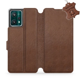 Hülle für Realme 9 Pro - Farbe Brown Leather