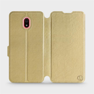 Hülle für Xiaomi Redmi 8A - Farbe Gold&Orange