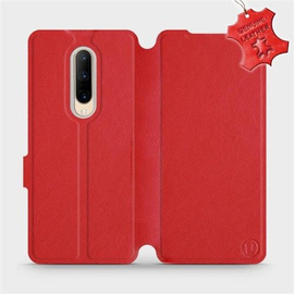 Hülle für OnePlus 7 Pro - Farbe Red Leather